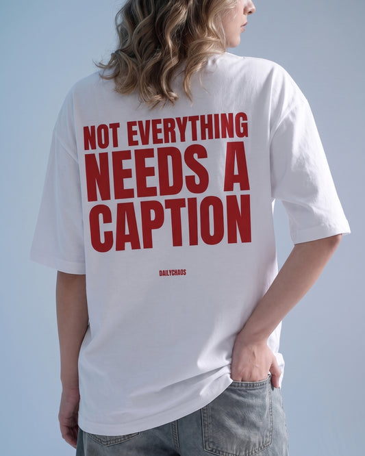 NO CAPTION TEE