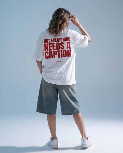 NO CAPTION TEE